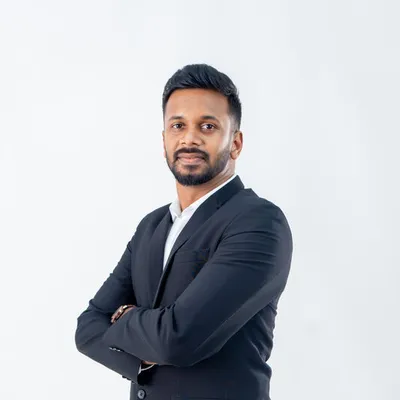 Placeholder portrait standing in for Hasintha Gamage's headshot