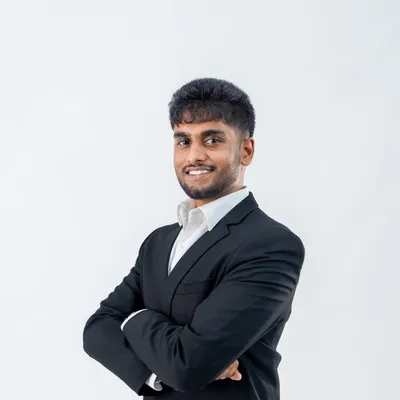 Placeholder portrait standing in for Saad's headshot